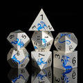 Metal DND Dice, HNCCESG Dragon Metallic D&D Dice Set 7 PCS by HNCCESG