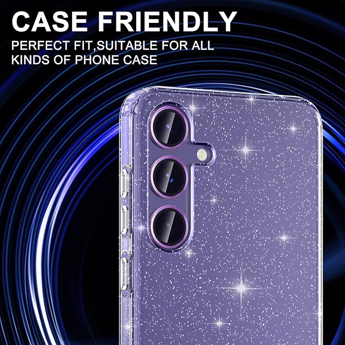 for Samsung Galaxy S24 Plus Camera Lens Protector, Individual Metal Ring - Image 5