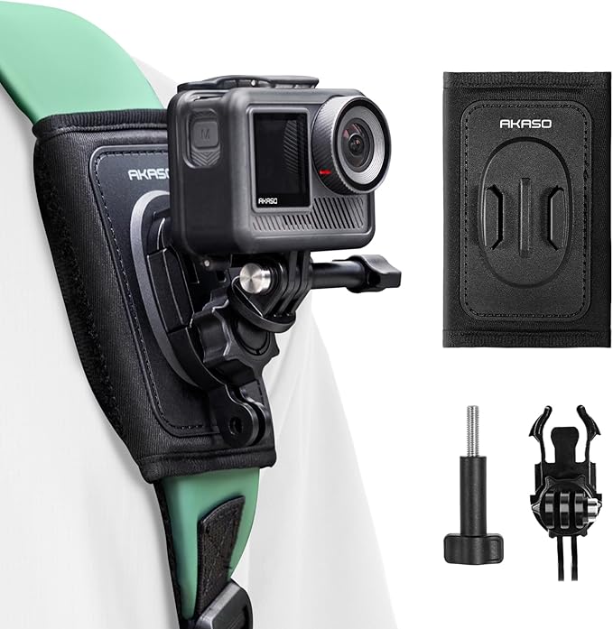 AKASO Quick Release Backpack Shoulder Strap Mount by AKASO
