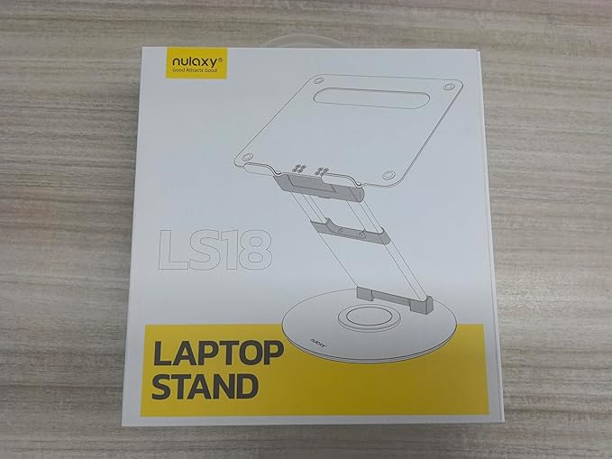 Nulaxy Telescopic 360 Rotating Laptop Stand - Image 8