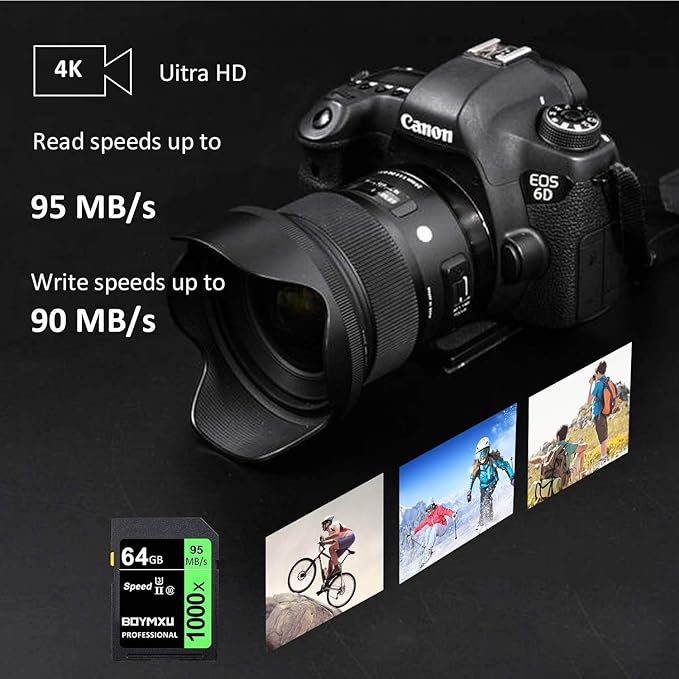 Professional 1000x UHS-I U3 64GB Memory Card - Image 3