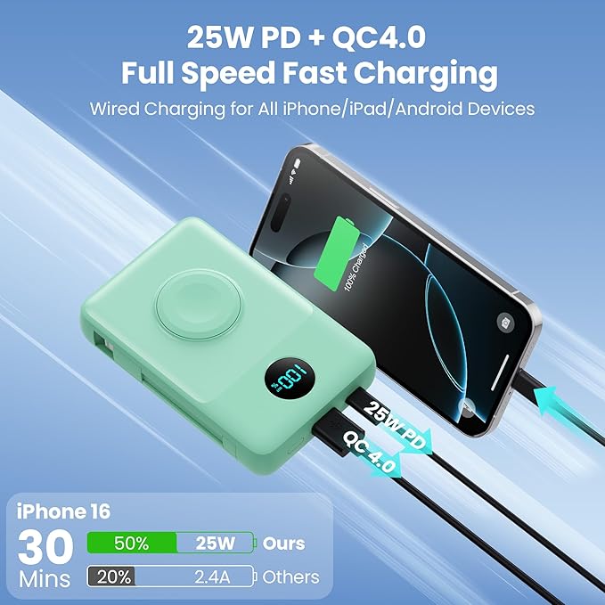 Magnetic Portable Charger 10800mAh - Image 5