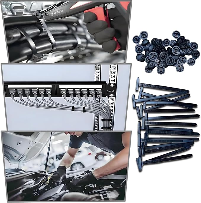 2026 upgraded heavy-duty self-locking nylon cable ties - Image 3
