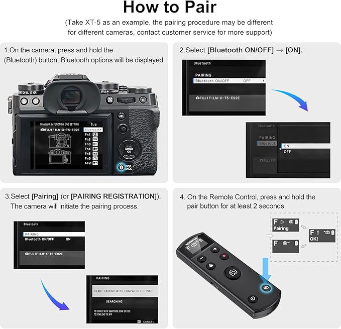 for Fujifilm Rechargeable Camera Remote Control Wireless Shutter Release - Image 8