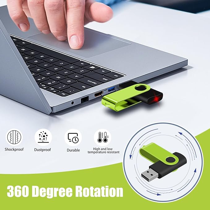 EASTBULLUSB Flash Drive Bulk 4GB 20 Pack - Image 2