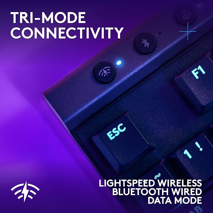 Logitech G515 Wireless Gaming Keyboard TKL, LIGHTSYNC RGB, Thin Tenkeyless - Image 6