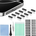 USB C Dust Plug, 10 Pack USB C Port Cover, Phone Speaker Dust Cover and Type C by Goweewon