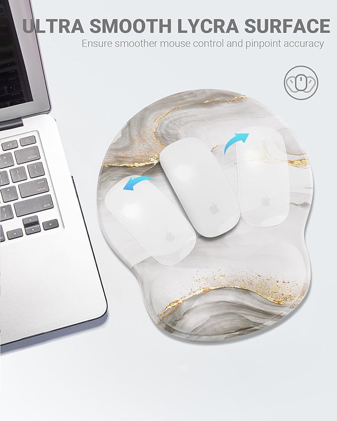 Ergonomic Mouse Pad Wrist Support, Comfortable Mouse Pad Wrist Rest, Relieve - Image 5