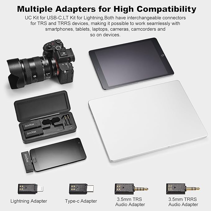 GODOX 【2025 Latest Model】 Movelink Mini UC KIT 1 Wireless Microphone System - Image 6