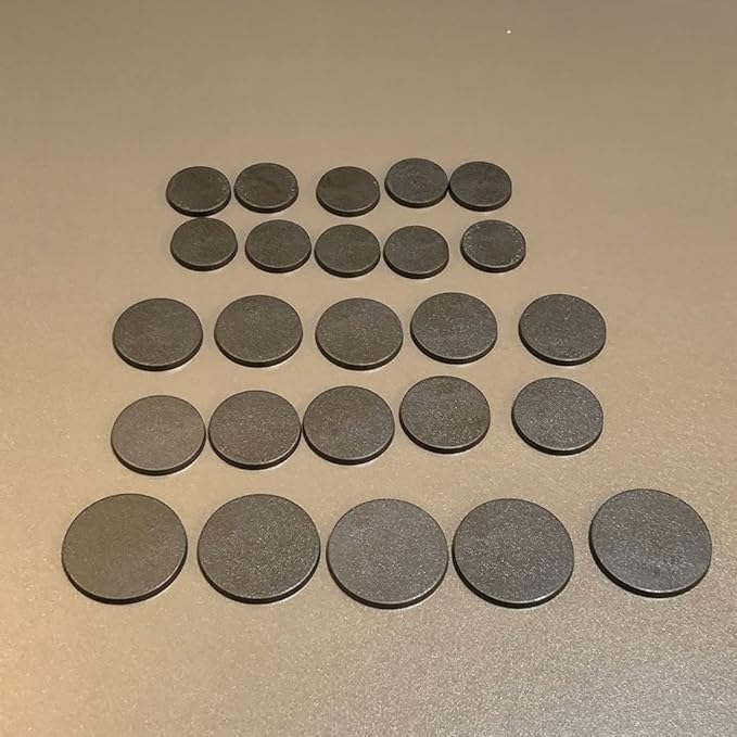 NC EBCO 50Pcs Mix Round Plastic Model Bases 25mm/32mm/40mm - Image 4