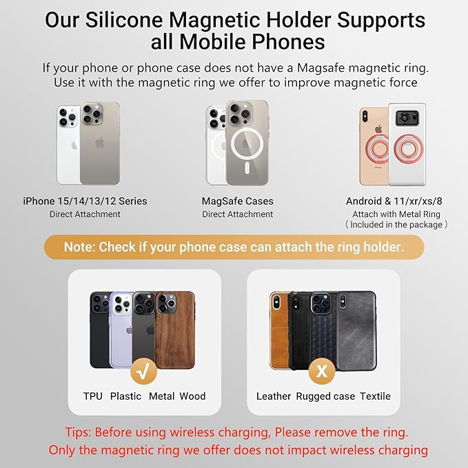 OPSO Magnetic Phone Ring Holder - Image 5