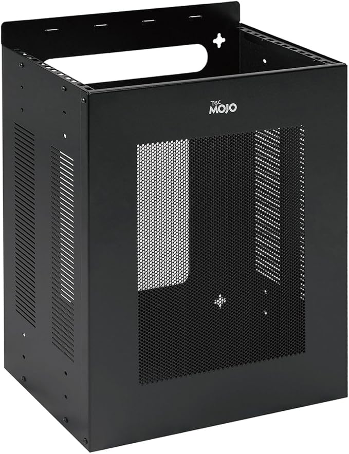 Tecmojo 4U Server Rack, Vertical/Horizontal Wall Mountable Rack by Tecmojo
