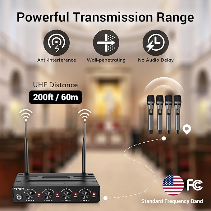 TONOR Wireless Microphones System - Image 3