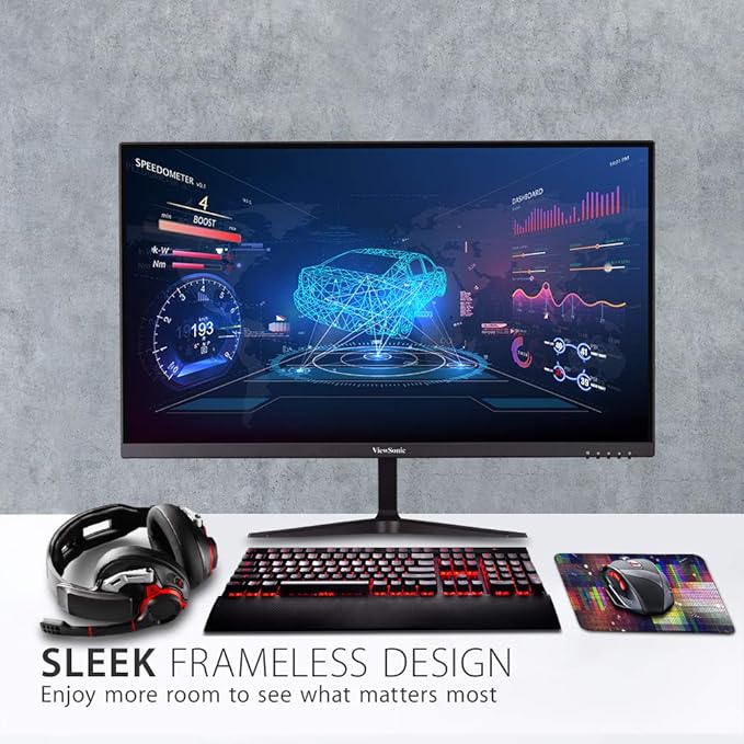 ViewSonic VX2718-P-MHD 27 Inch 1080p 1ms 180Hz Gaming Monitor - Image 3