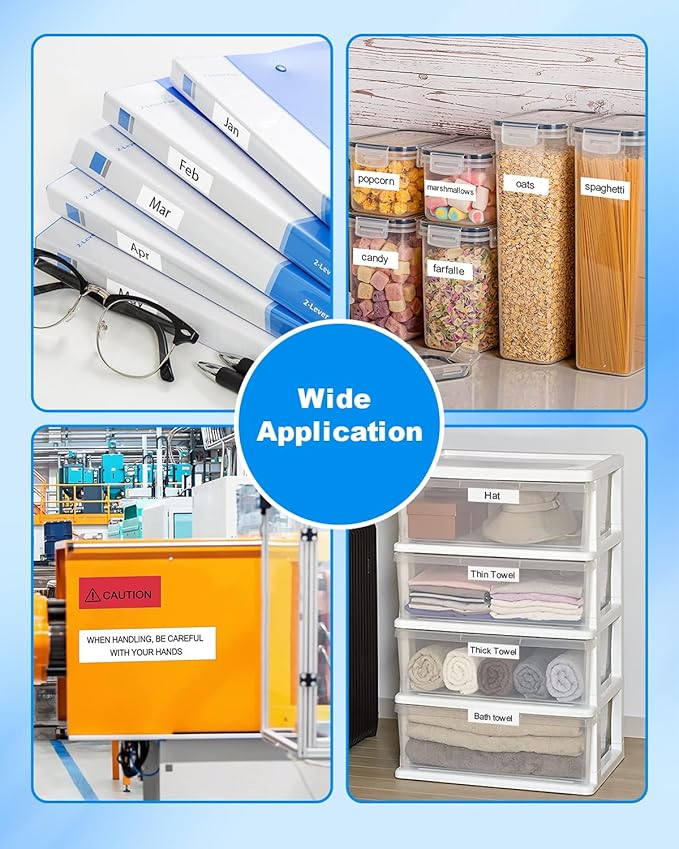 6-Pack Label Maker Tape Replace - Image 6