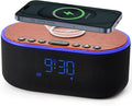 uscce Alarm Clock Bluetooth FM Radio: 10W Stereo Sound Speaker by USCCE