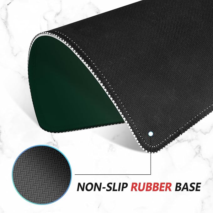 ITNRSIIET Mouse Pad Non-Slip Rubber Base Smooth Surface Stitched Edges - Image 4