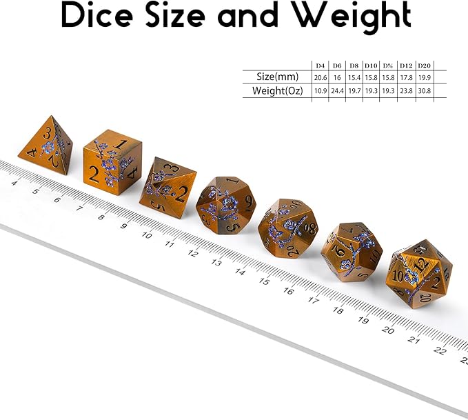Metal Dice Flowers - Image 7