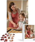 Custom Puzzles from Photos, Personalized Natural Wood Puzzle by EGUEGU