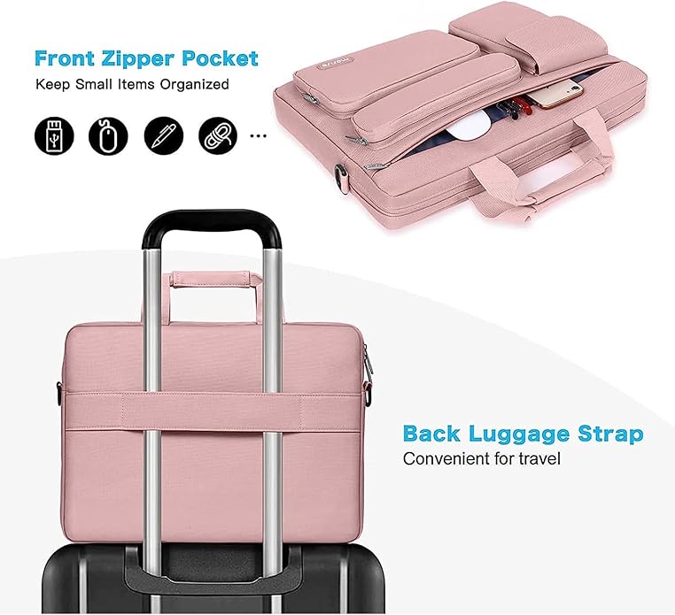 MOSISO Laptop Shoulder Bag, Computer Bag - Image 3