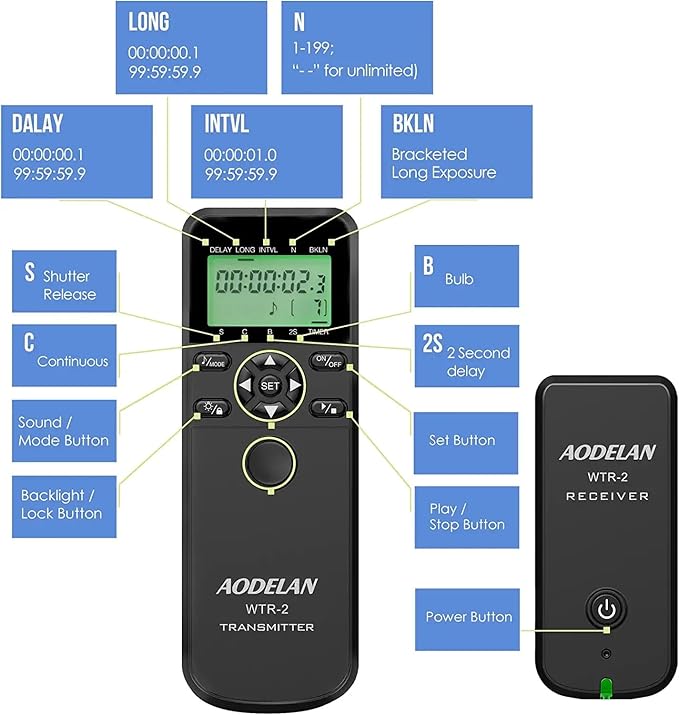 Compatible with Canon Wireless Shutter Remote - Image 7