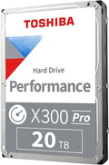Toshiba X300 PRO 20TB High Workload Performance by Toshiba