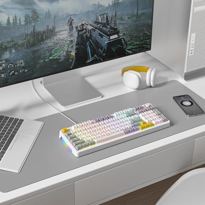 AK96 Smart Mechanical Keyboard Gaming, 96 Keys Full Size - Image 7