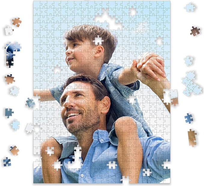 Photo Personalized Puzzle for Father's Day by ISeeMePersonalizedChildrensBooks
