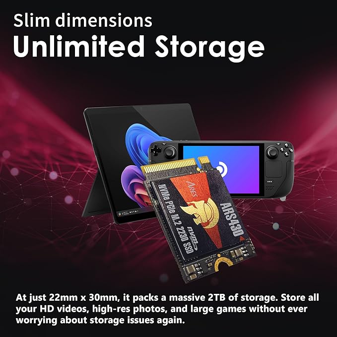 DATO 2TB M.2 2230 SSD, PCIe Gen 4x4 NVMe Internal Solid State Drive - Image 3