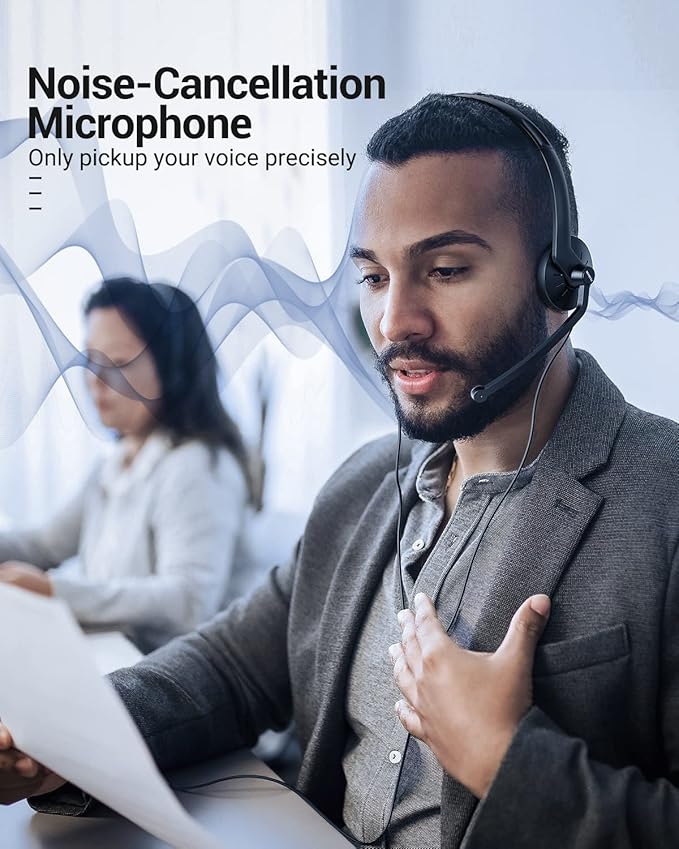 Wired Headphones with Microphone Headset - Image 7
