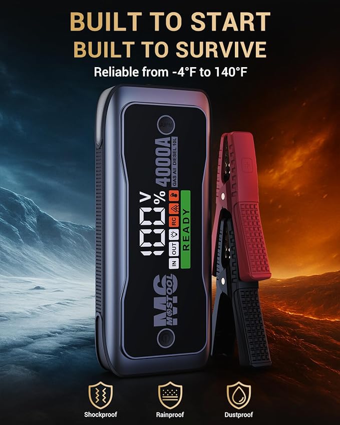 MOSTOOL M6 4000A Jump Starter - Image 5