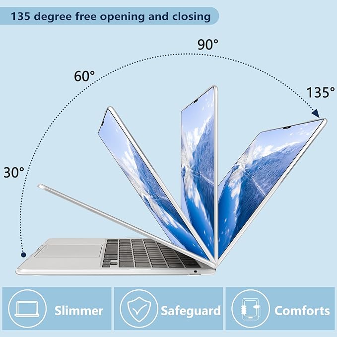 Compatible with MacBook Air 15 inch Case, M4 A3241/M3 A3114/M2 A2941, Hard Shell - Image 5