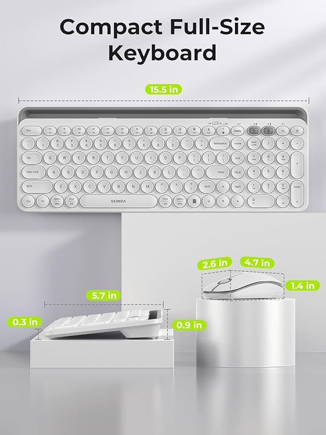 seenda Bluetooth Keyboard and Mouse - Image 6