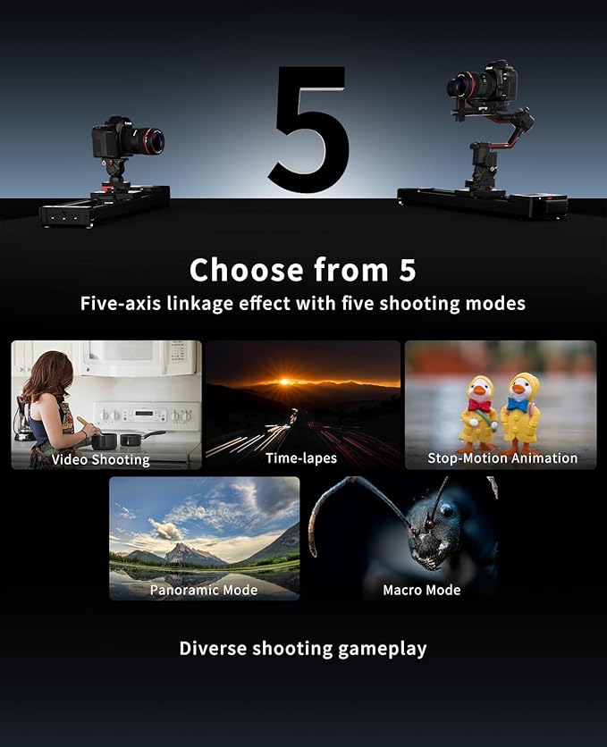 IFOOTAGE Shark Slider Nano II-660 Motorized Camera Shark Slider, Mobile APP/IPS - Image 4