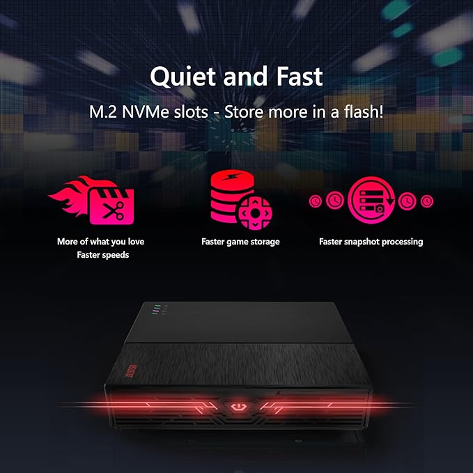 Asustor FLASHSTOR 6 Gen2 FS6806X, 6 Bay All M.2 SSD NAS, AMD Ryzen Quad-Core - Image 3