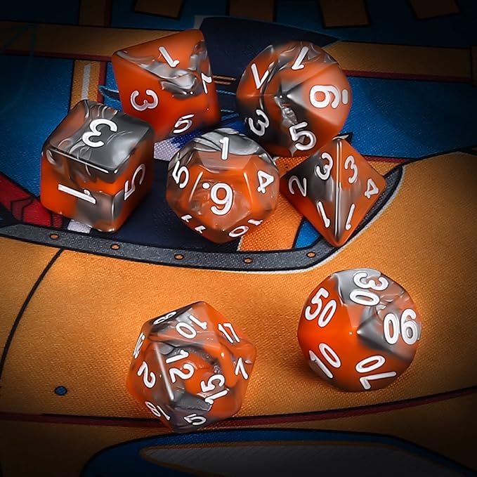 QMAY DND Dice Set -D&D Polyhedral Dice - Image 3