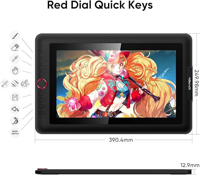 XPPen Drawing Tablet with Screen Full-Laminated Graphics Drawing Monitor - Image 3