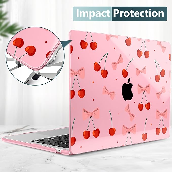 TWOLSKOO Compatible with M4 MacBook Air 13.6 inch Case 2025-2022 Release M4 - Image 6