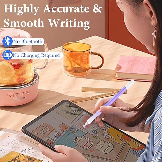 Stylus Pens for Touch Screens, High Precision Magnetic Disc Universal Stylus - Image 3