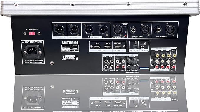 Singtronic KJ-5000Mix Professional Karaoke Console Mixer | HDMI ARC, USB - Image 4