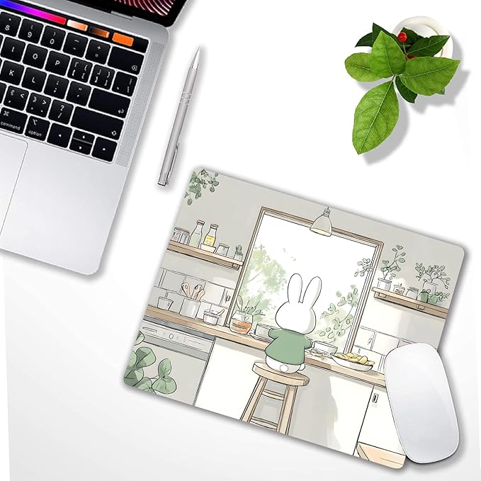 Cute Cartoon Anime Rabbit Custom Mouse Pad - Image 6