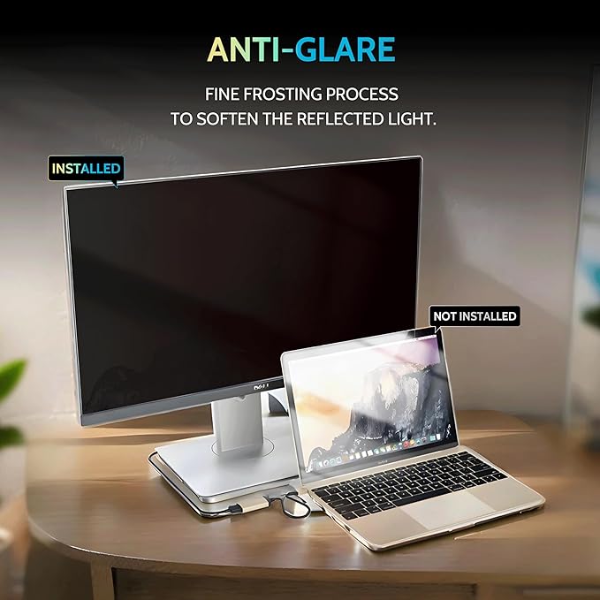 18.5 Inch Privacy Screen for Computer Monitor 16:9 Aspect Ratio, Eye Protection - Image 6