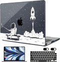 MEEgoodo Case for M4/M3/M2 MacBook Air 13.6 inch Case 2025 2024 2022, Fit Model by MEEgoodo