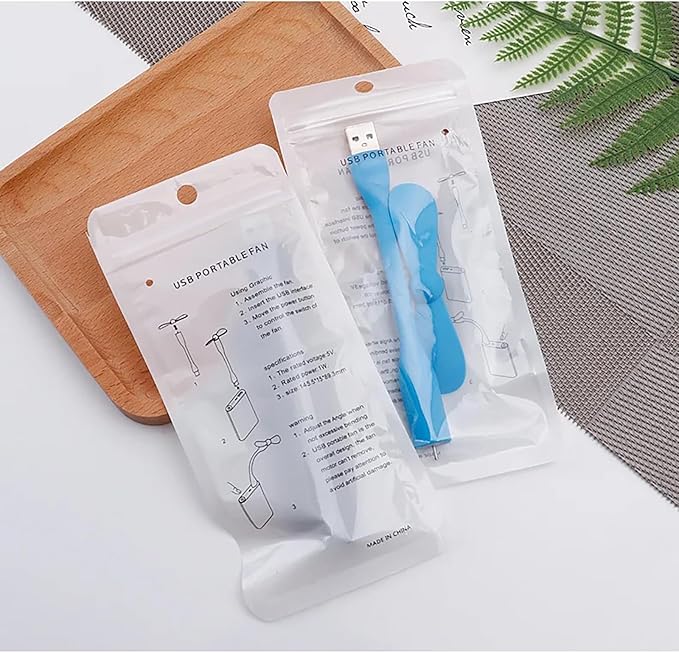 Mini USB Fan, Portable Pocket Fan USB-A Powered Little Cooler, Quiet Operation - Image 9
