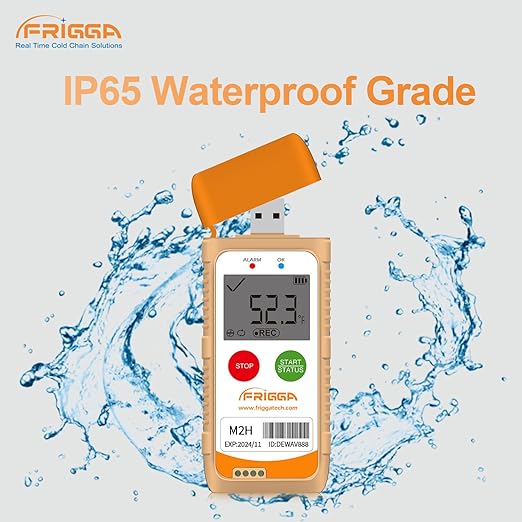 Frigga M2H Reusable Temperature Humidity Data Logger Multi-Use USB Digital - Image 6