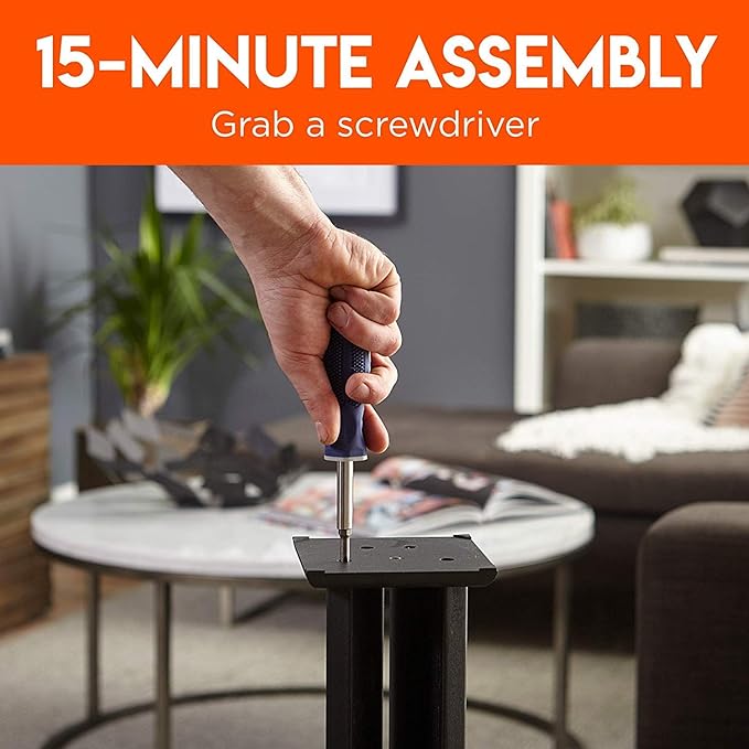 ECHOGEAR Universal Floor Speaker Stands - Image 5