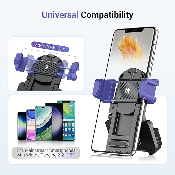 KIWIFOTOS Phone Camera Grip Smartphone Tripod Mount Handle Holder - Image 3