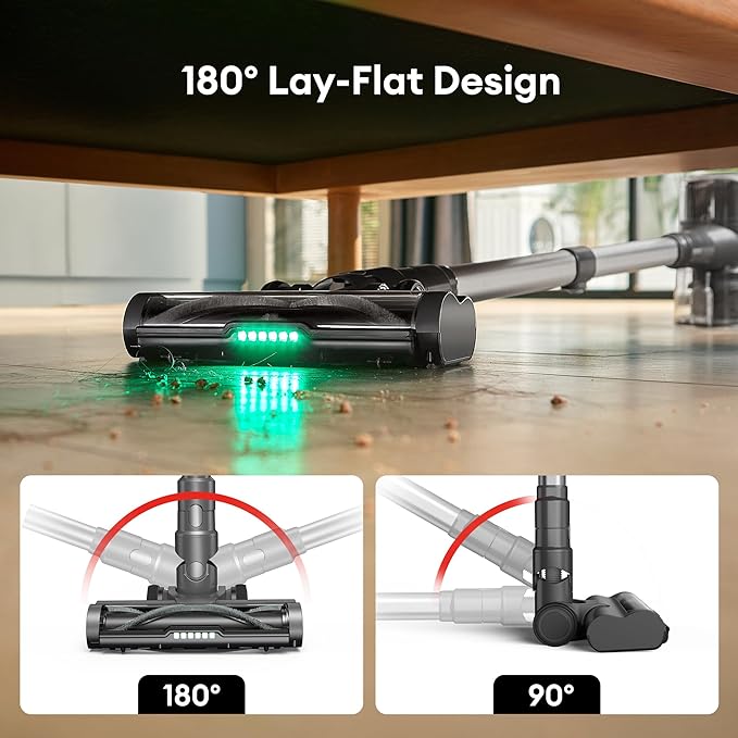 Ultenic Cordless Vacuum Cleaner, 550W 50Kpa Stick Vacuum - Image 5