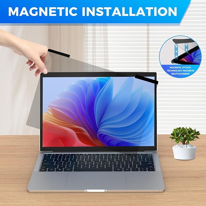 Magnetic Laptop Privacy Screen Filter 14 inch - Image 2