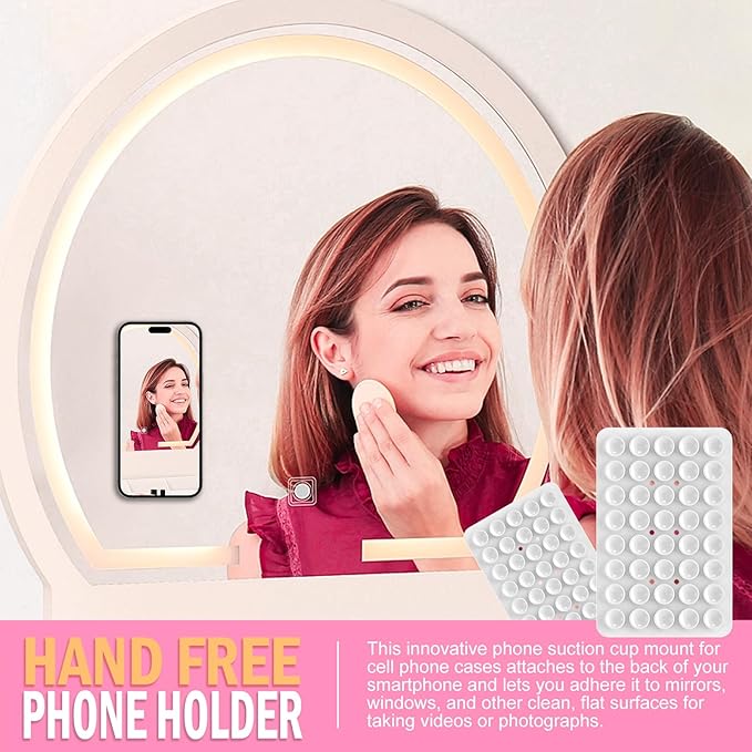 Silicone Double Sided Suction Phone Case Mount, Detachable Hands Free & Strong - Image 7